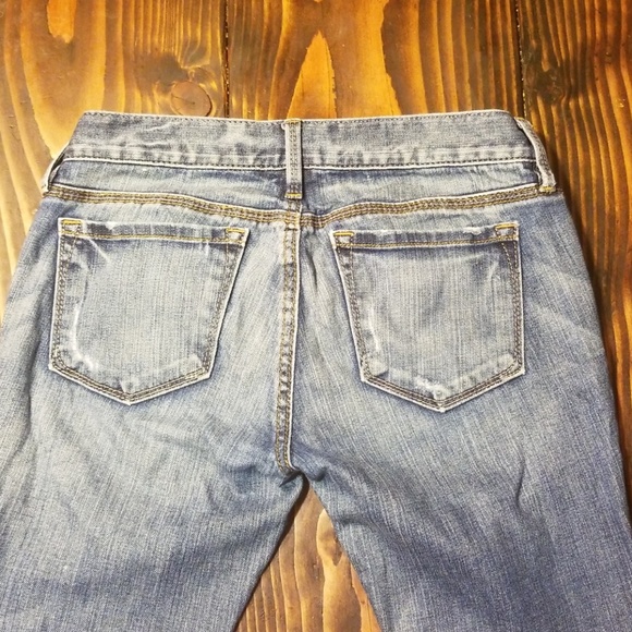 LOFT Modern Slim Distressed Jeans - Picture 3 of 3